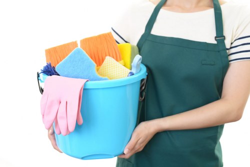Image 1 showing a responsible cleaning services workplace and ethical compliance