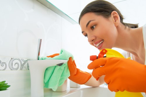 Kitchen and bathroom cleaning as part of one off cleaning NW10