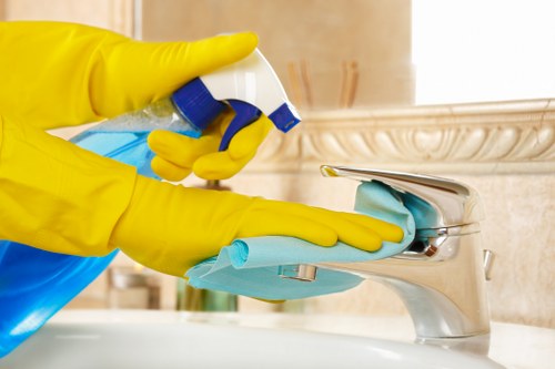 Deep carpet cleaning equipment used in an NW10 property