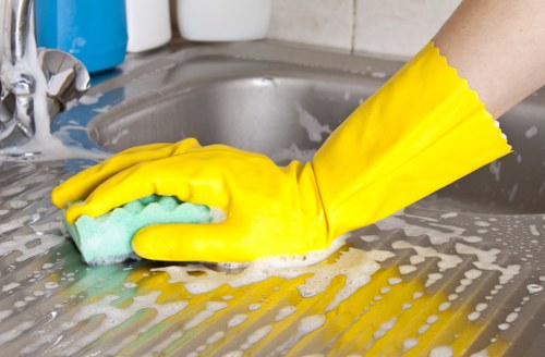 End of tenancy cleaners in NW10 preparing a property for new tenants