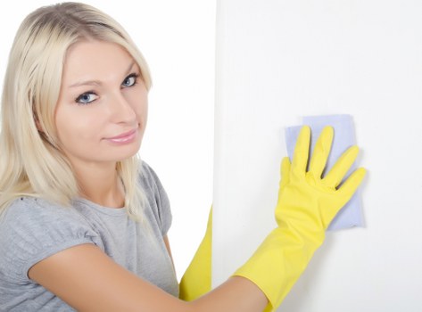 Deep cleaning upholstery on a sofa in NW10
