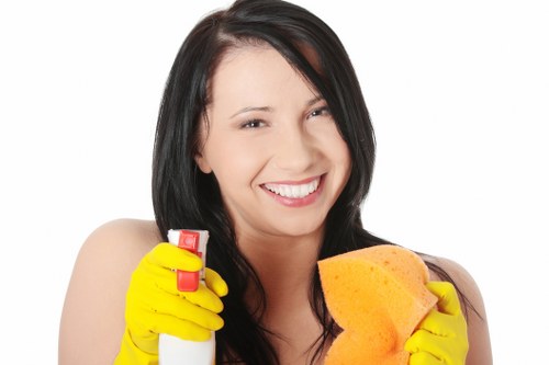 Local cleaning team handling rental property in NW10