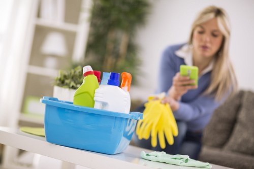 Post-construction cleaning in NW10 for windows, floors, and fixtures