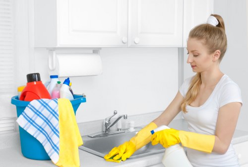 Detailed dust removal after renovation work in NW10